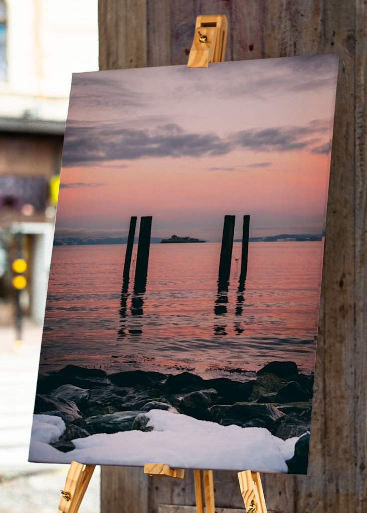 Munkholmen im Januar