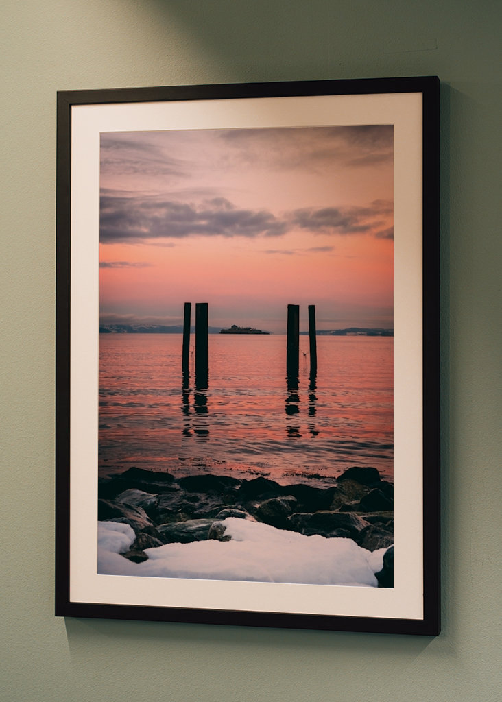 Munkholmen im Januar