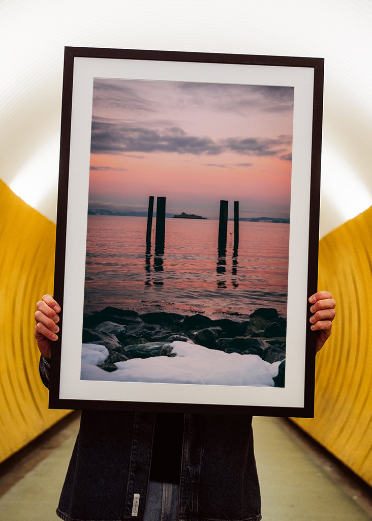 Munkholmen im Januar