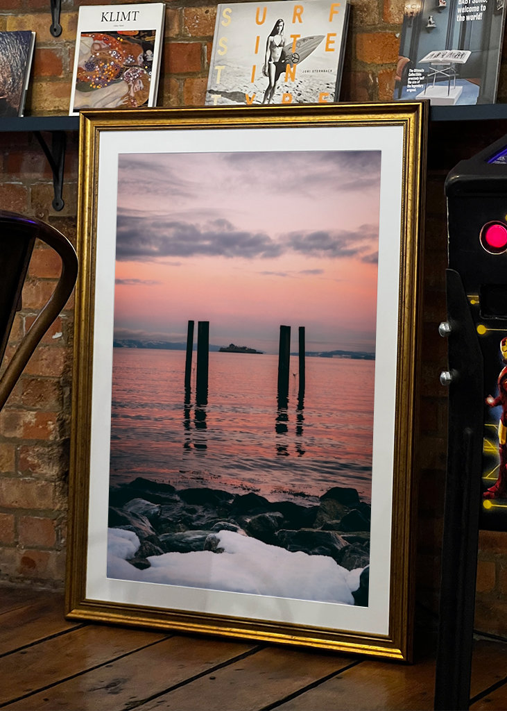 Munkholmen im Januar