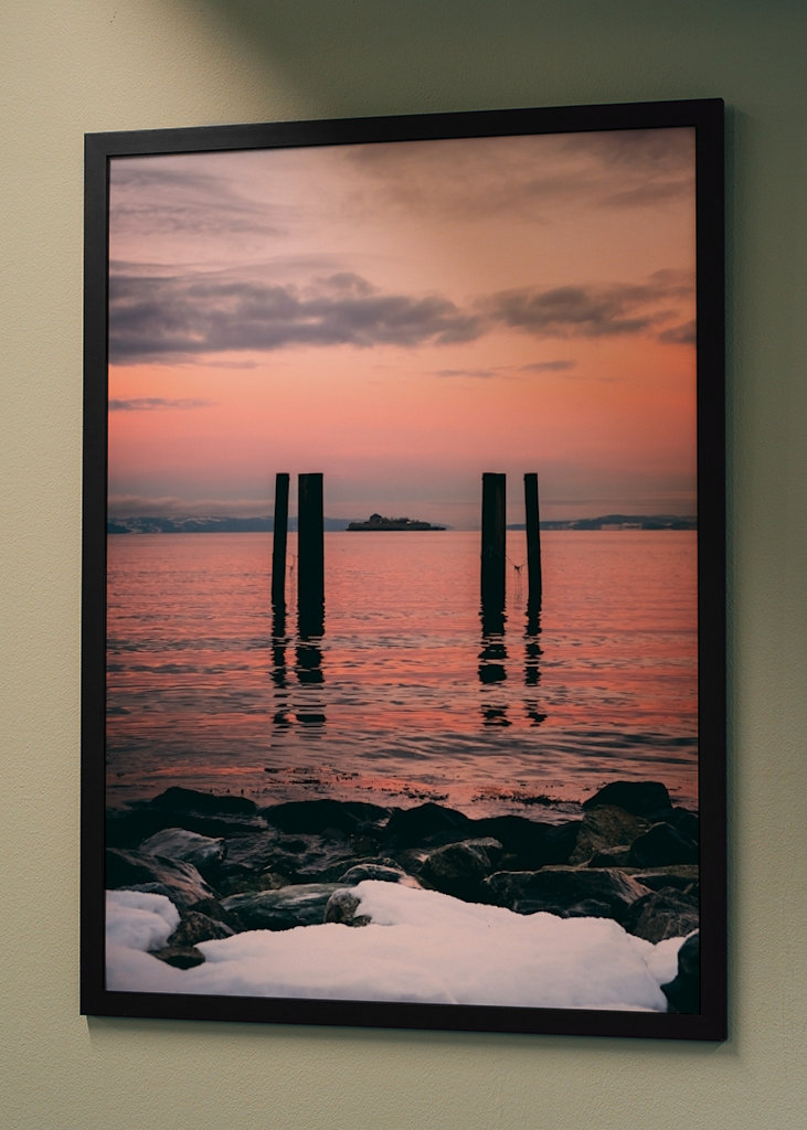 Munkholmen im Januar