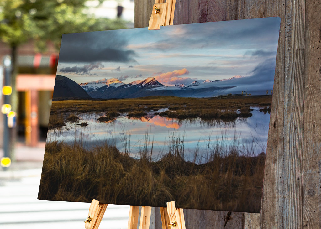 Sonnenuntergang bei Hornafjörður