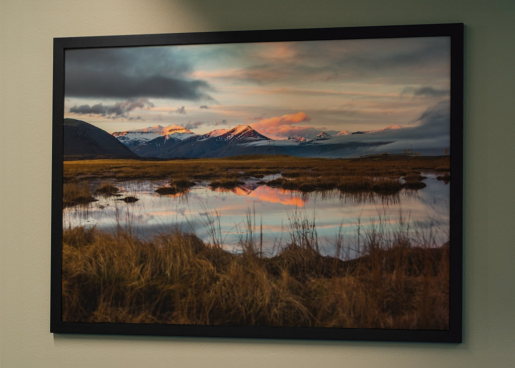 Sonnenuntergang bei Hornafjörður