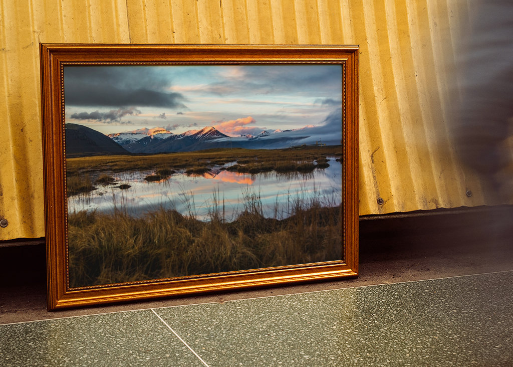 Sonnenuntergang bei Hornafjörður