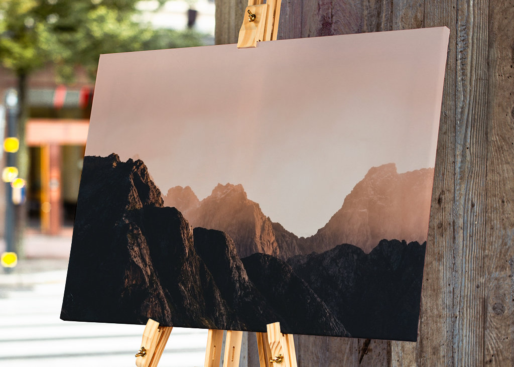 Západ slunce ve fjordech