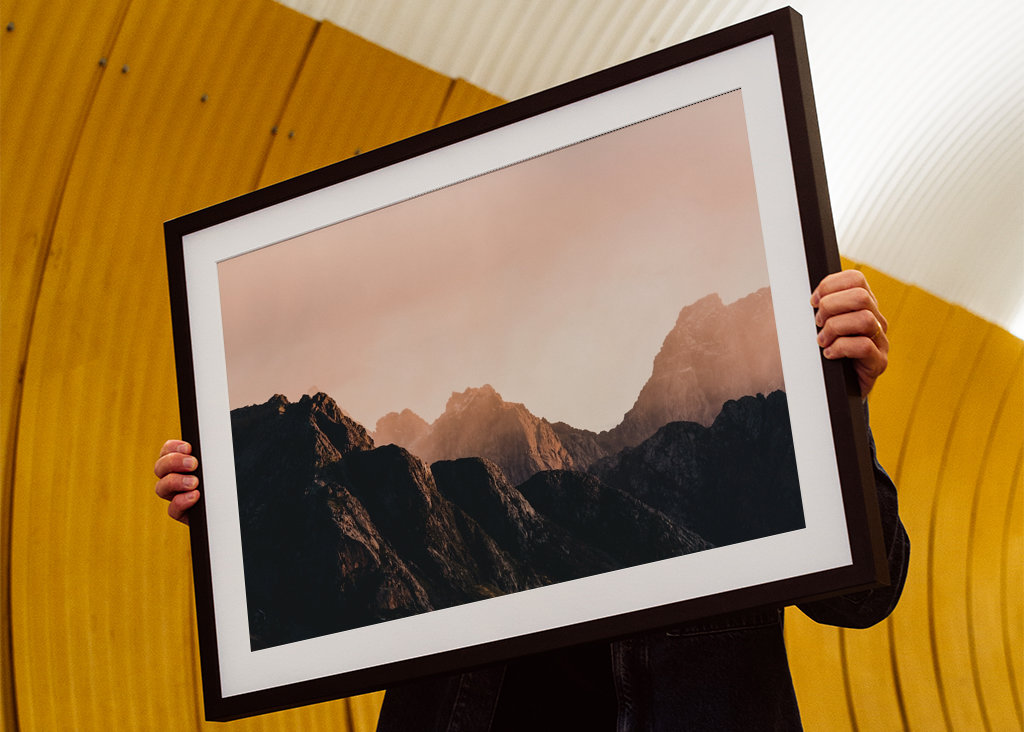 Západ slunce ve fjordech