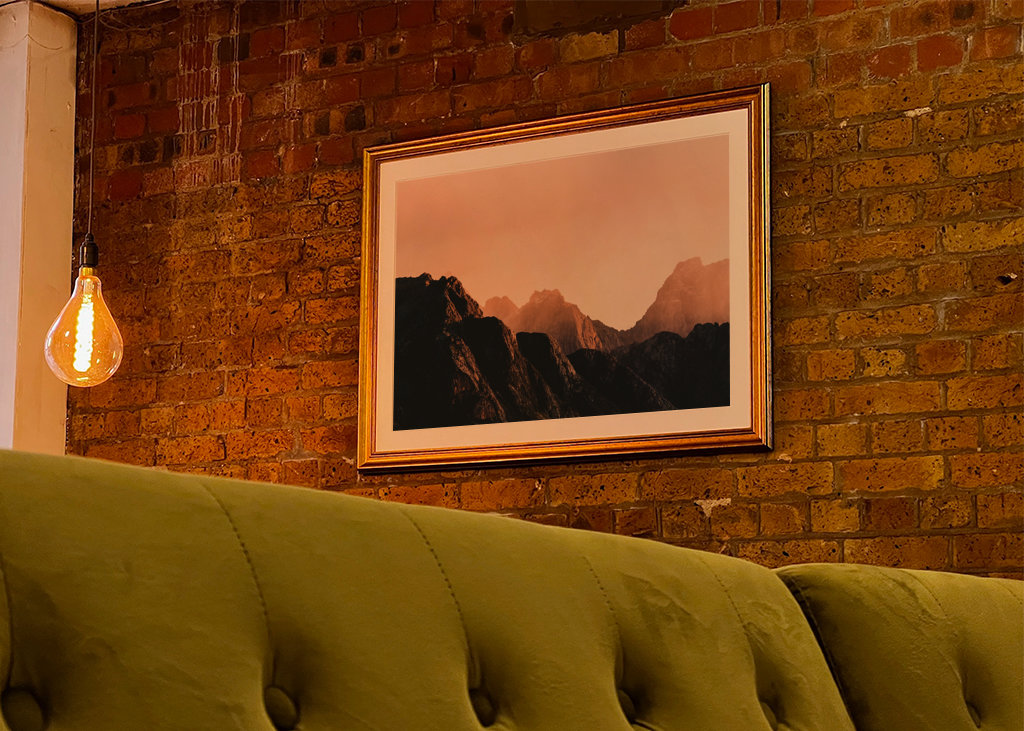 Západ slunce ve fjordech