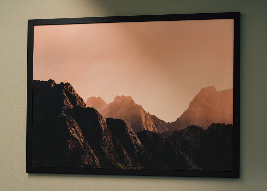 Západ slunce ve fjordech