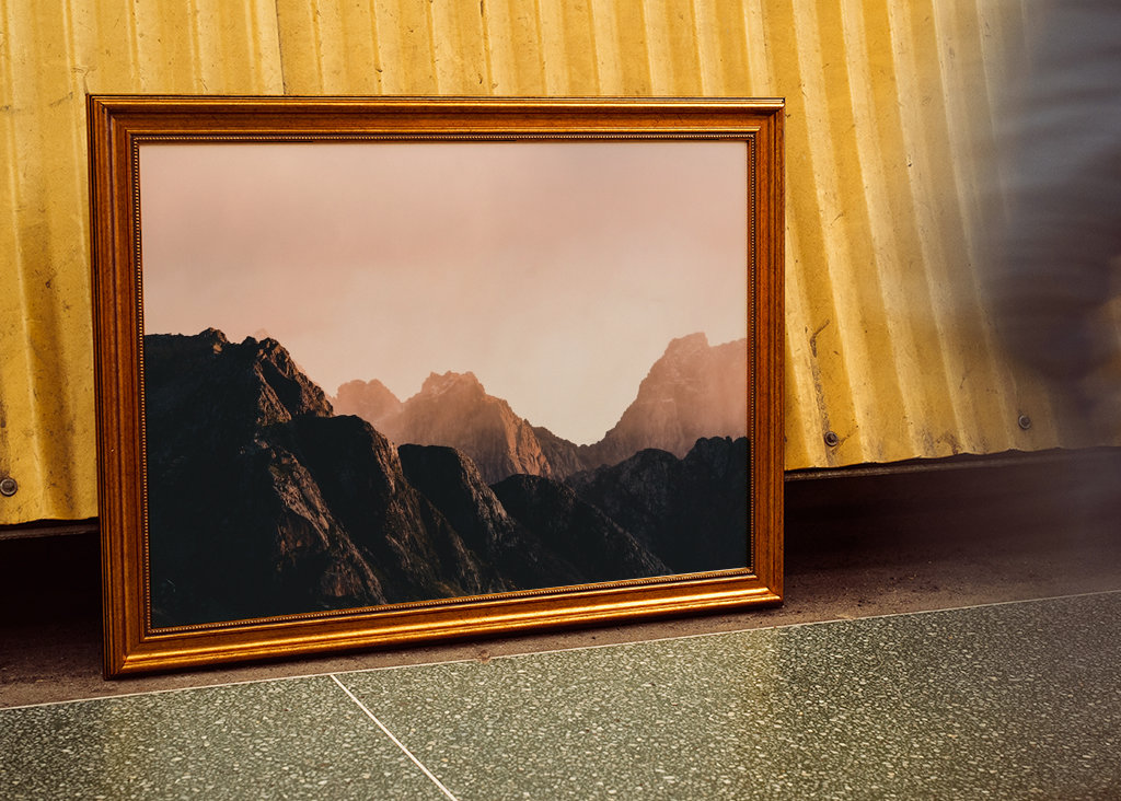 Západ slunce ve fjordech