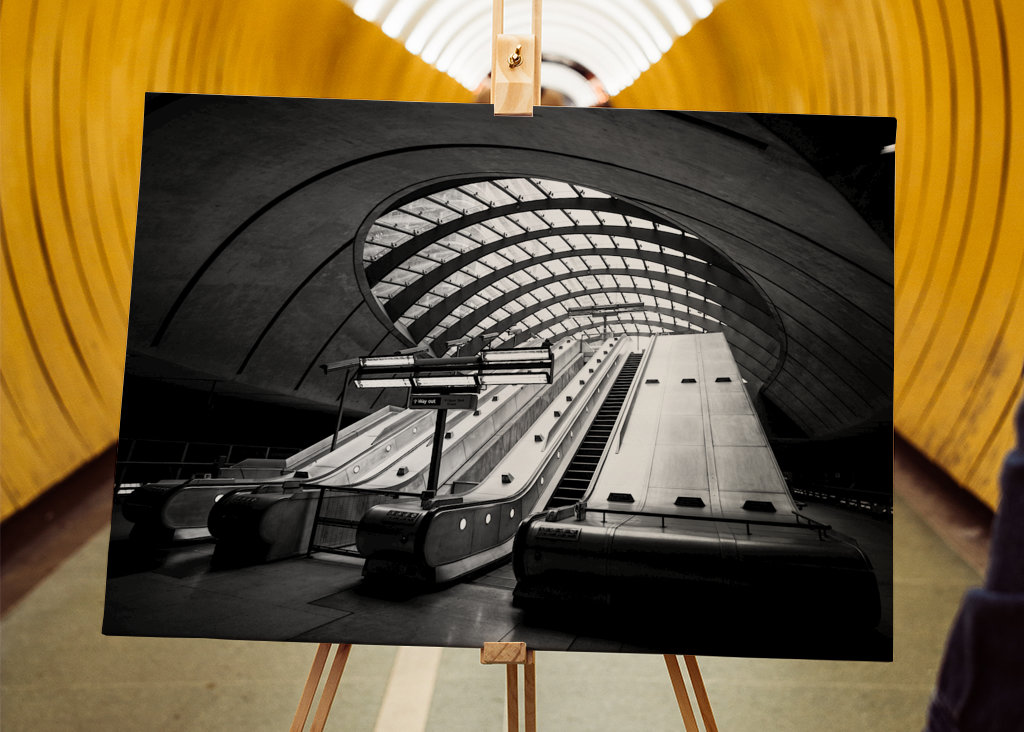 Canary Wharf Undergrunnsstasjo