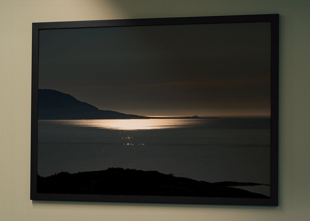 Solnedgång på havet