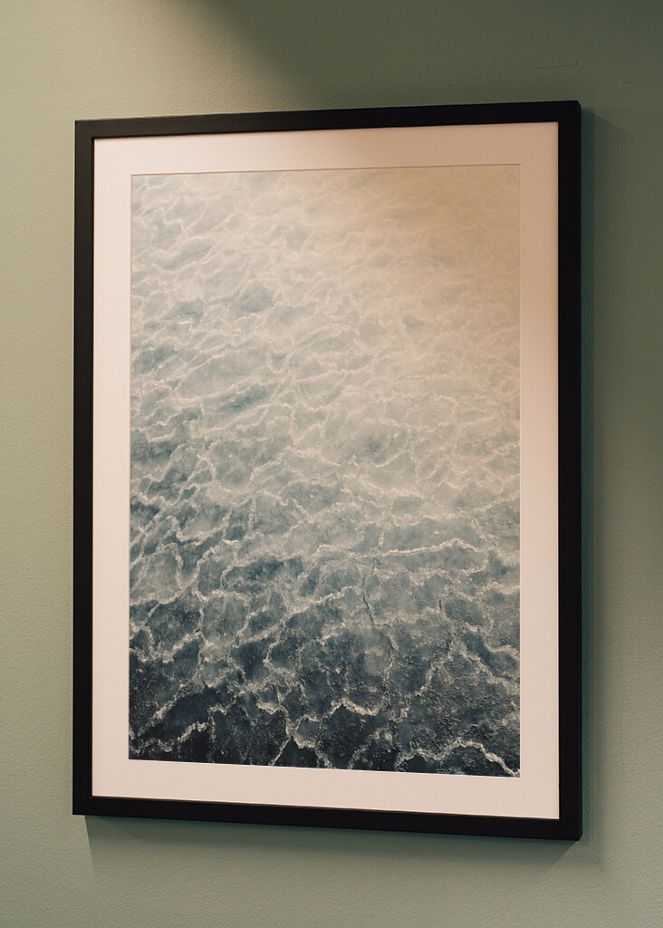 Matin d’hiver au bord de la mer 