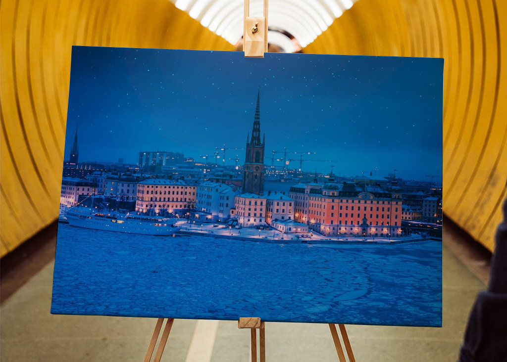 Nuit de printemps sur la capitale 