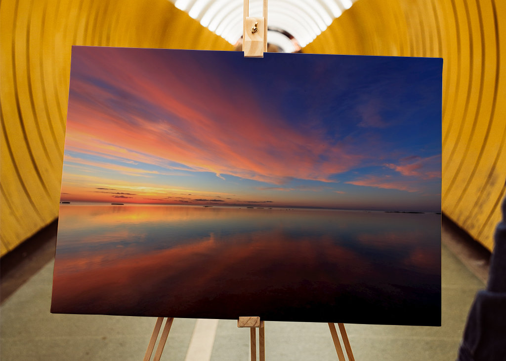 Reflexión sobre el estrecho de Kalmar