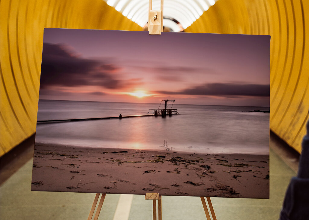 Lever de soleil sur la côte ouest.