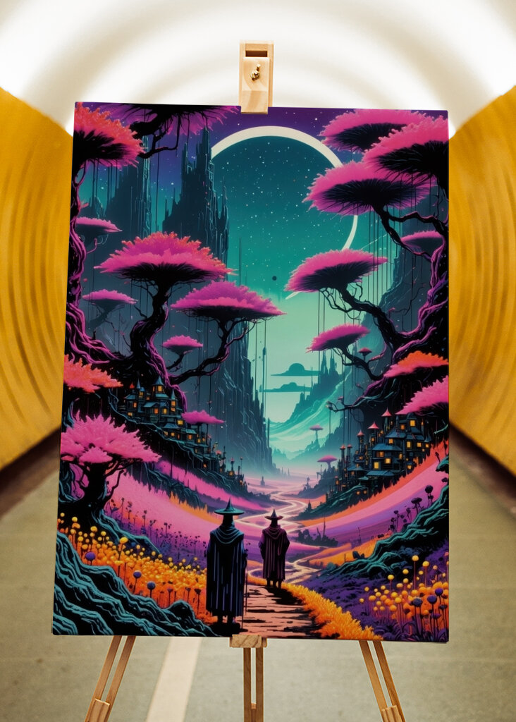 Wanderers of the Neon Realm