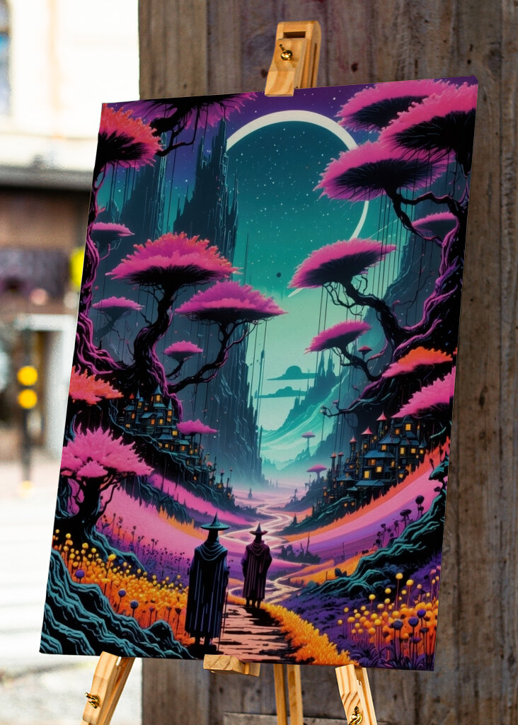 Wanderers of the Neon Realm