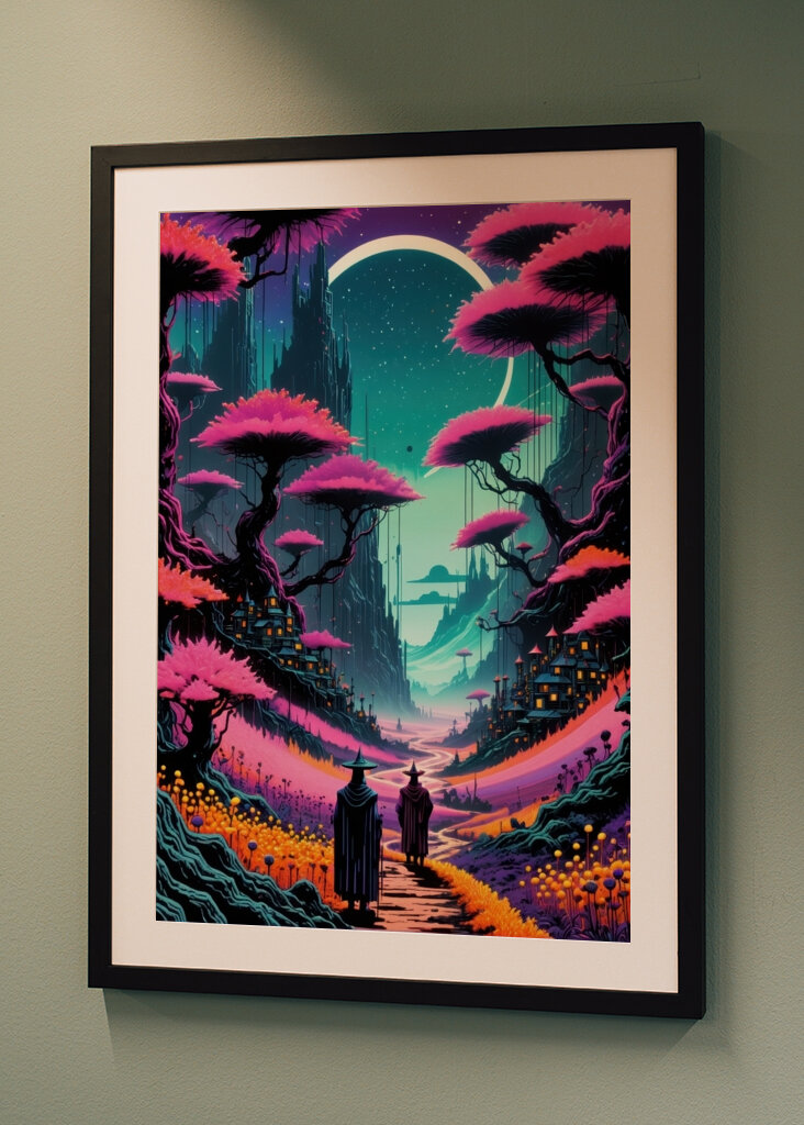 Wanderers of the Neon Realm