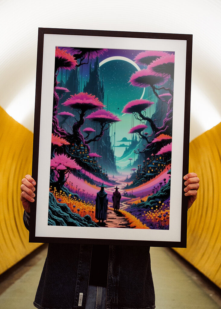 Wanderers of the Neon Realm