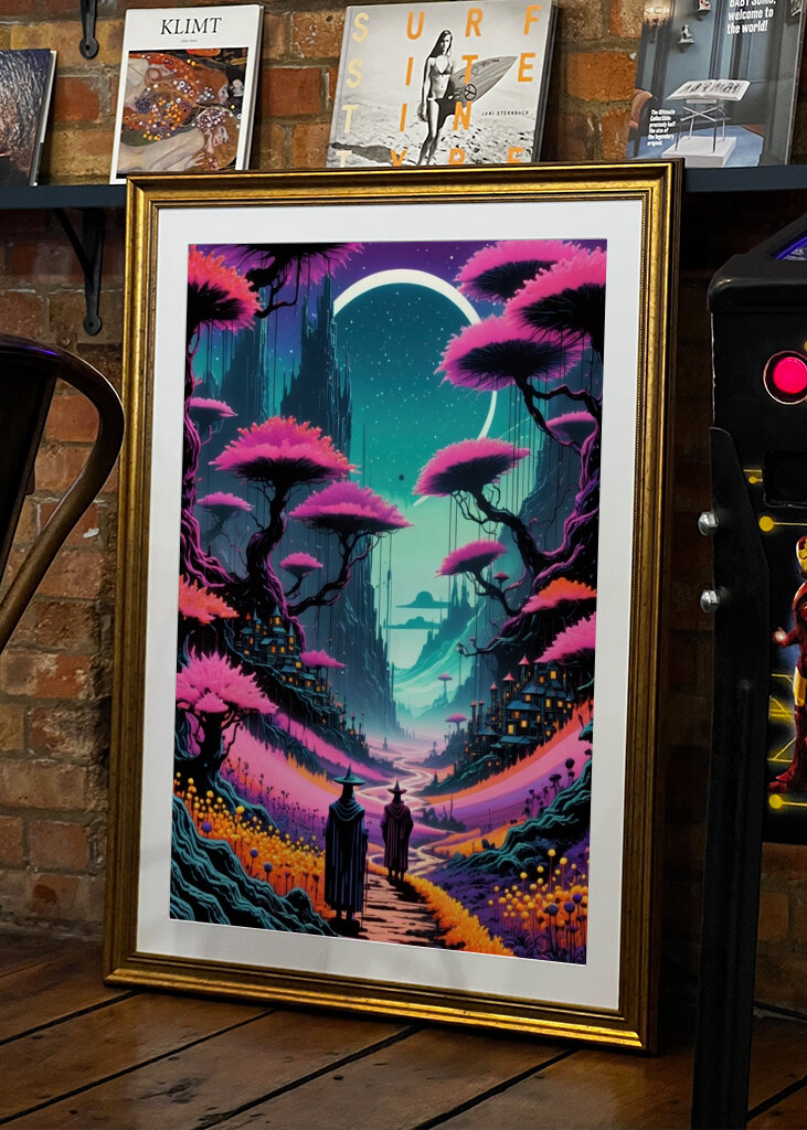 Wanderers of the Neon Realm