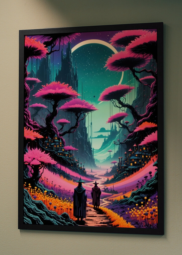 Wanderers of the Neon Realm