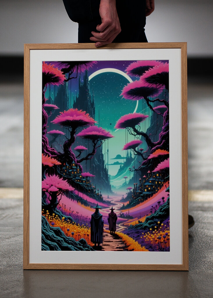 Wanderers of the Neon Realm