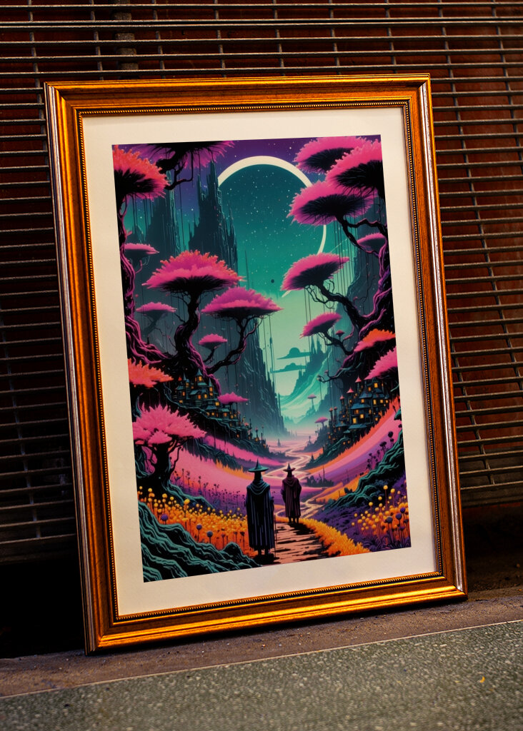 Wanderers of the Neon Realm