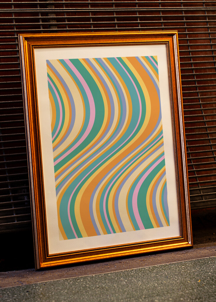 Rayas onduladas audaces I