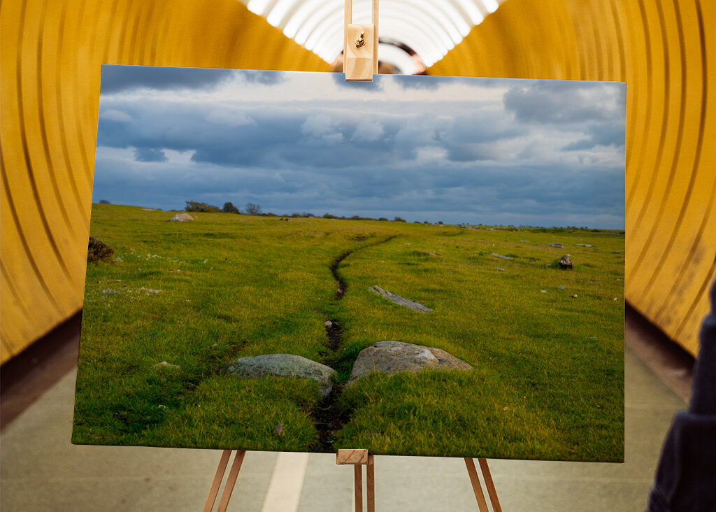 Gångstig på Öland