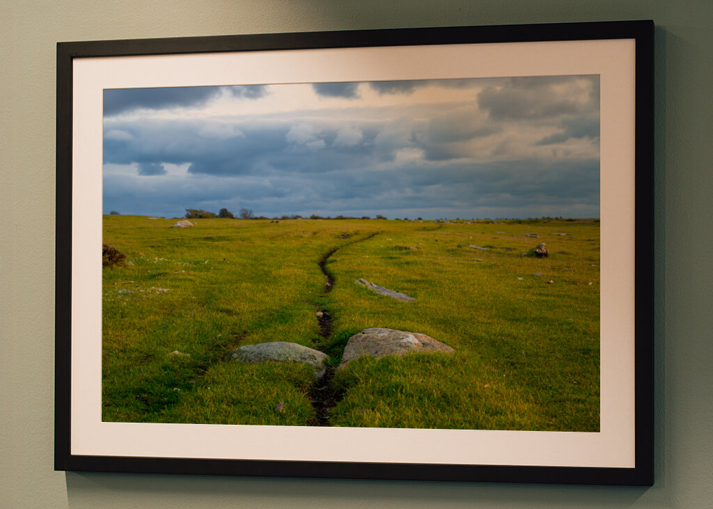 Gångstig på Öland