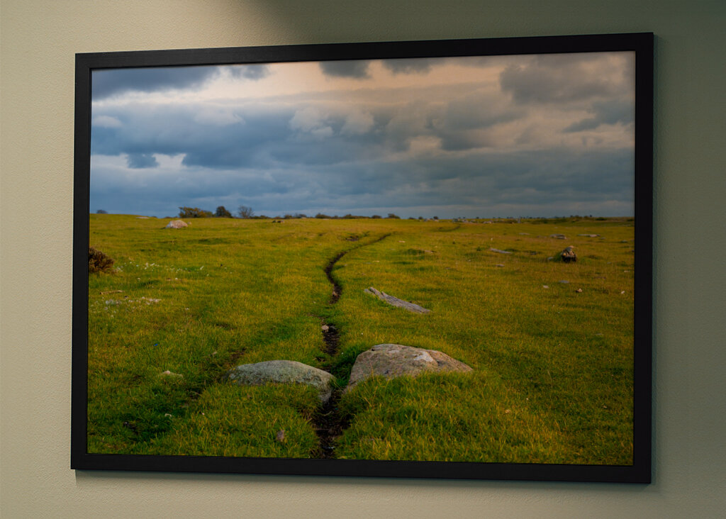 Gångstig på Öland