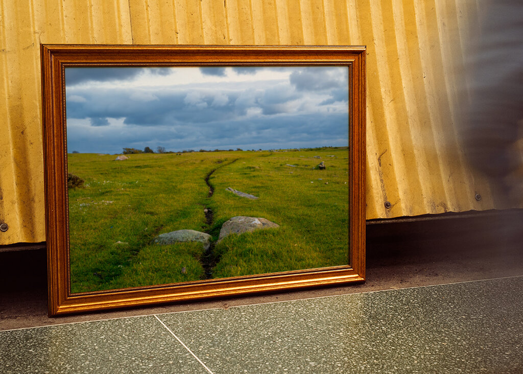 Gångstig på Öland