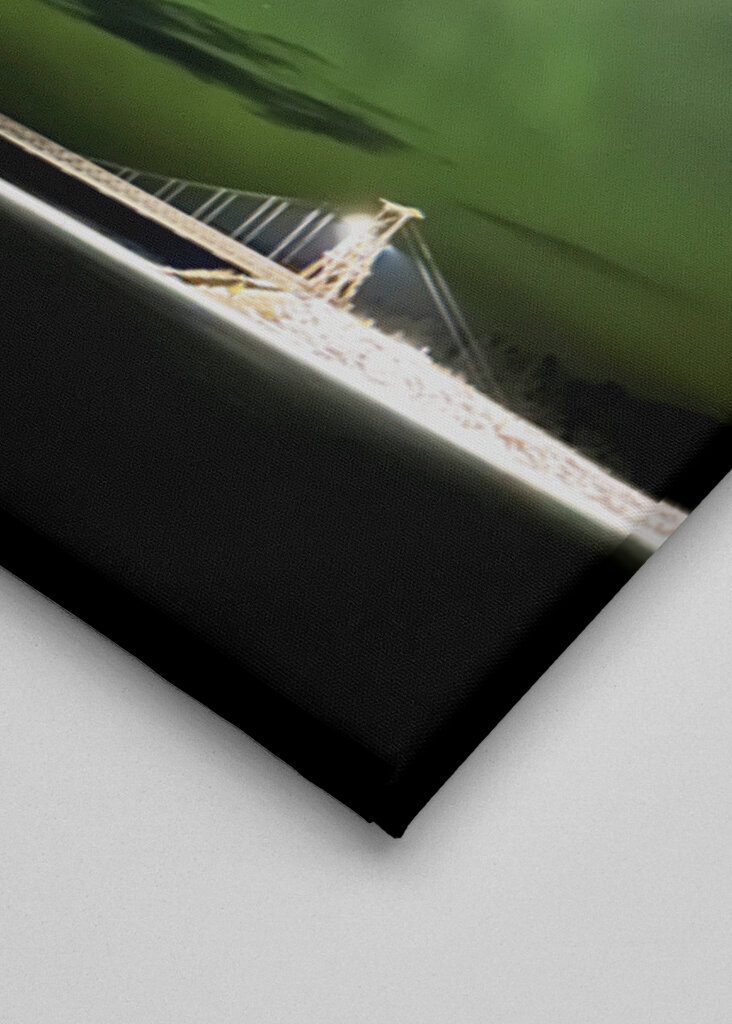 Noorderlicht over de Noordzeebrug