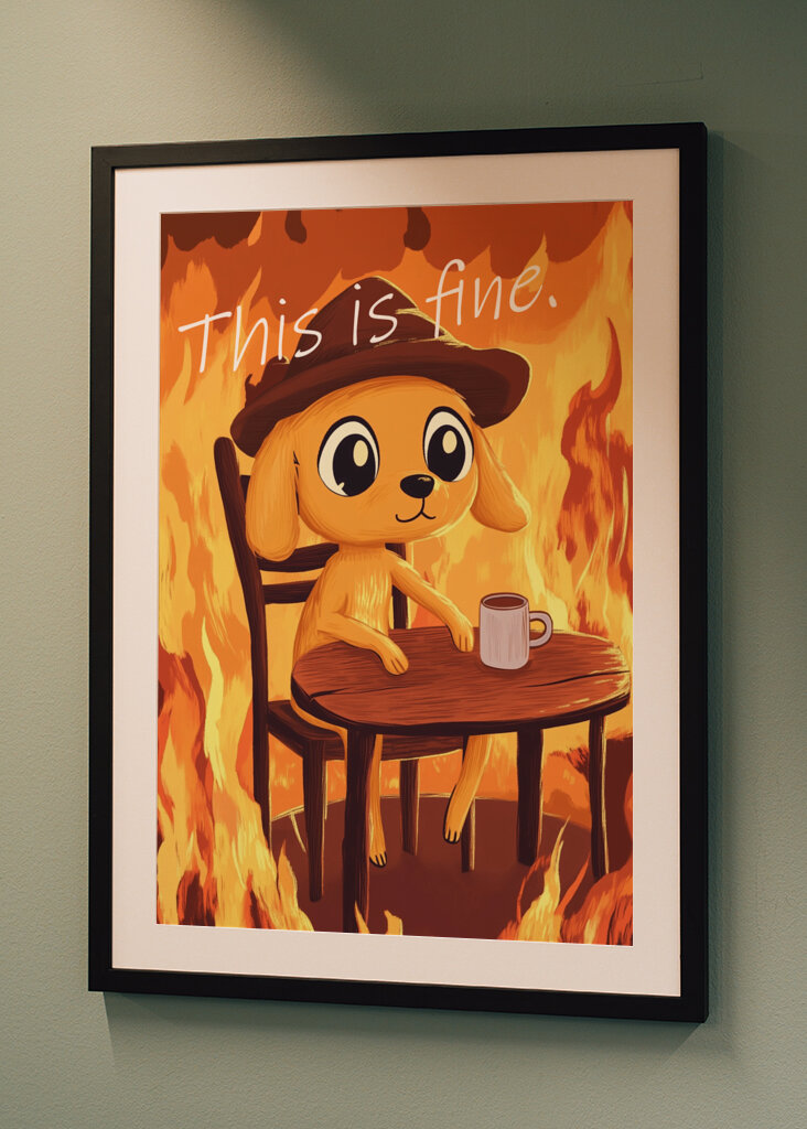 Todo está bien - Meme