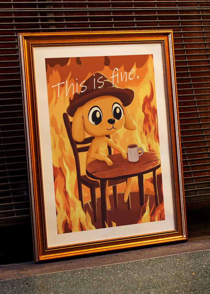 Todo está bien - Meme