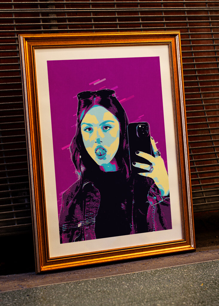 Olivia Rodrigo Retro