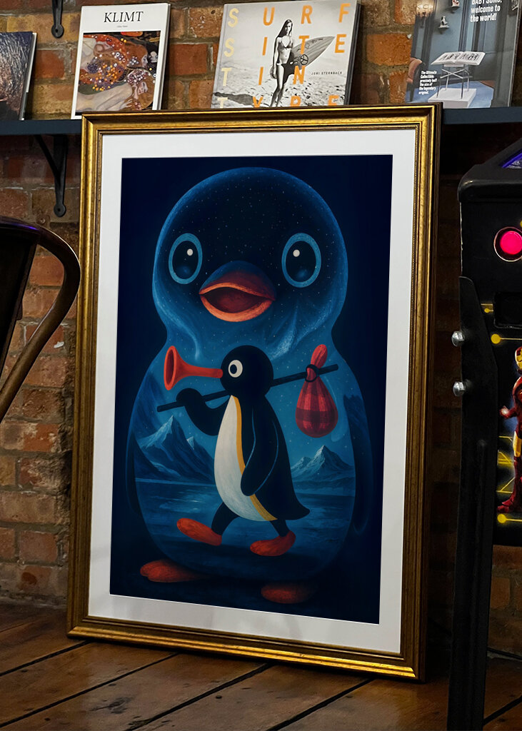 Noot Noot Penguin Art