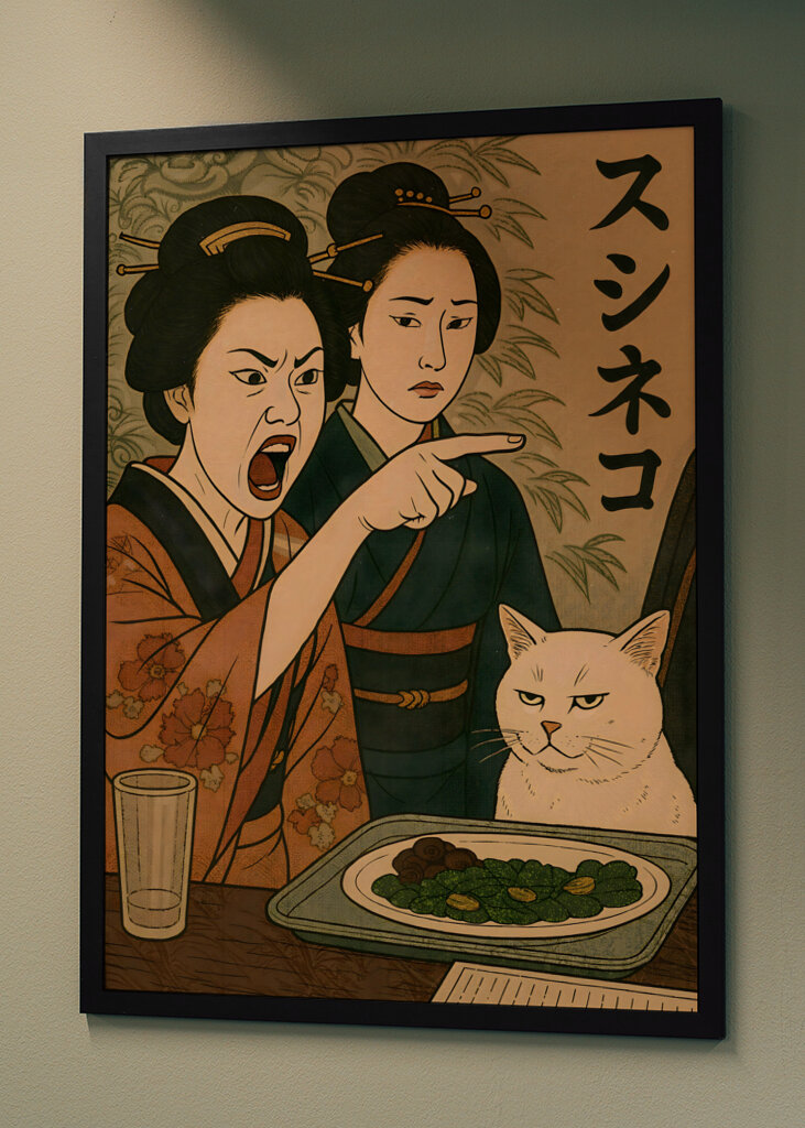 Woman Yelling at a Cat Meme