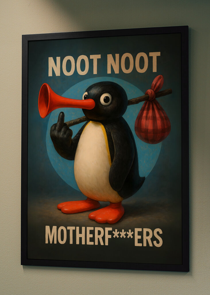 Noot Noot Motherfuckers Pingu