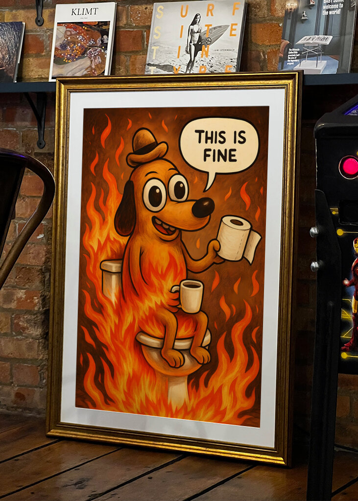 Este es un buen meme de inodoro