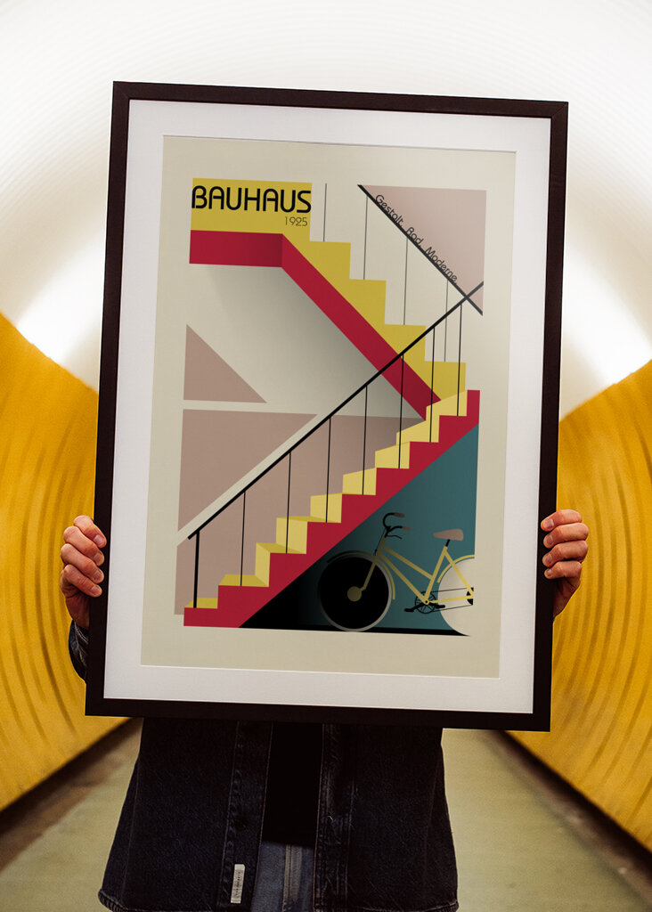 Bauhaus- Shape, Wheel, Modern