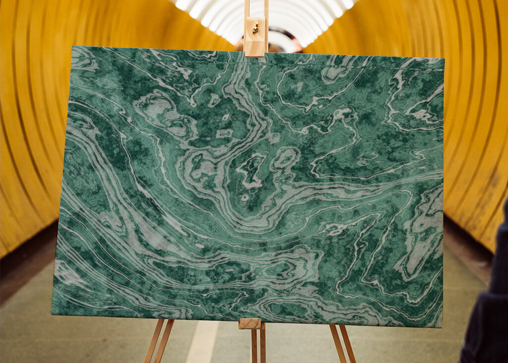 Textura de mármol verde jade