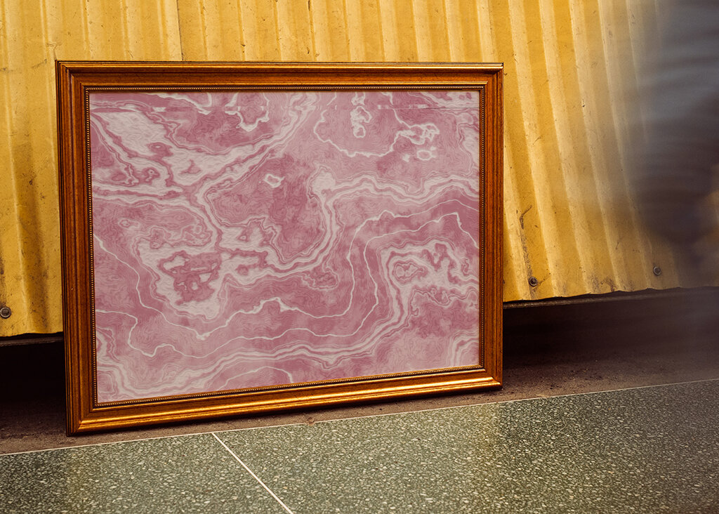 Texture marbre rose poudré