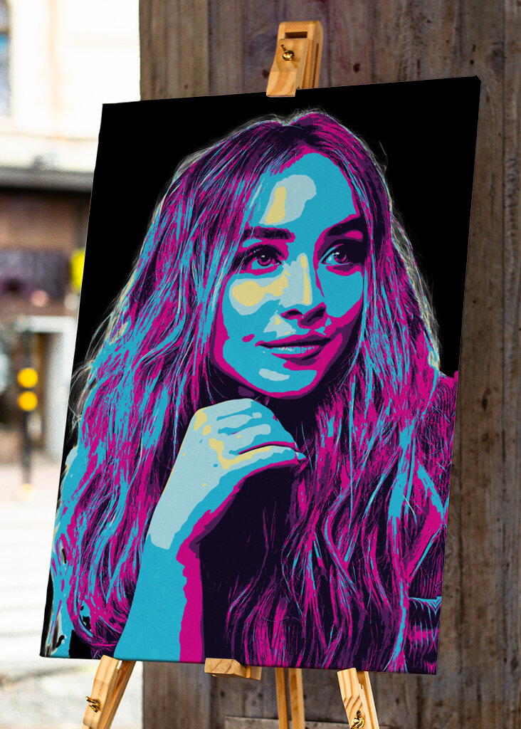 Sabrina Carpenter Retro Style