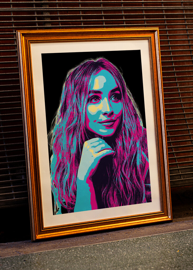 Sabrina Carpenter Retro Style