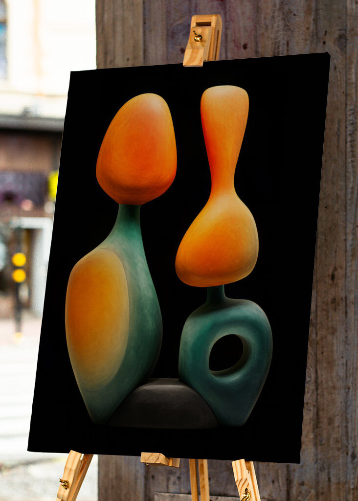 Art abstrait minimaliste 14