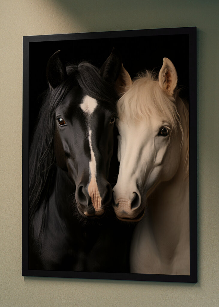 Black and White Horses 2