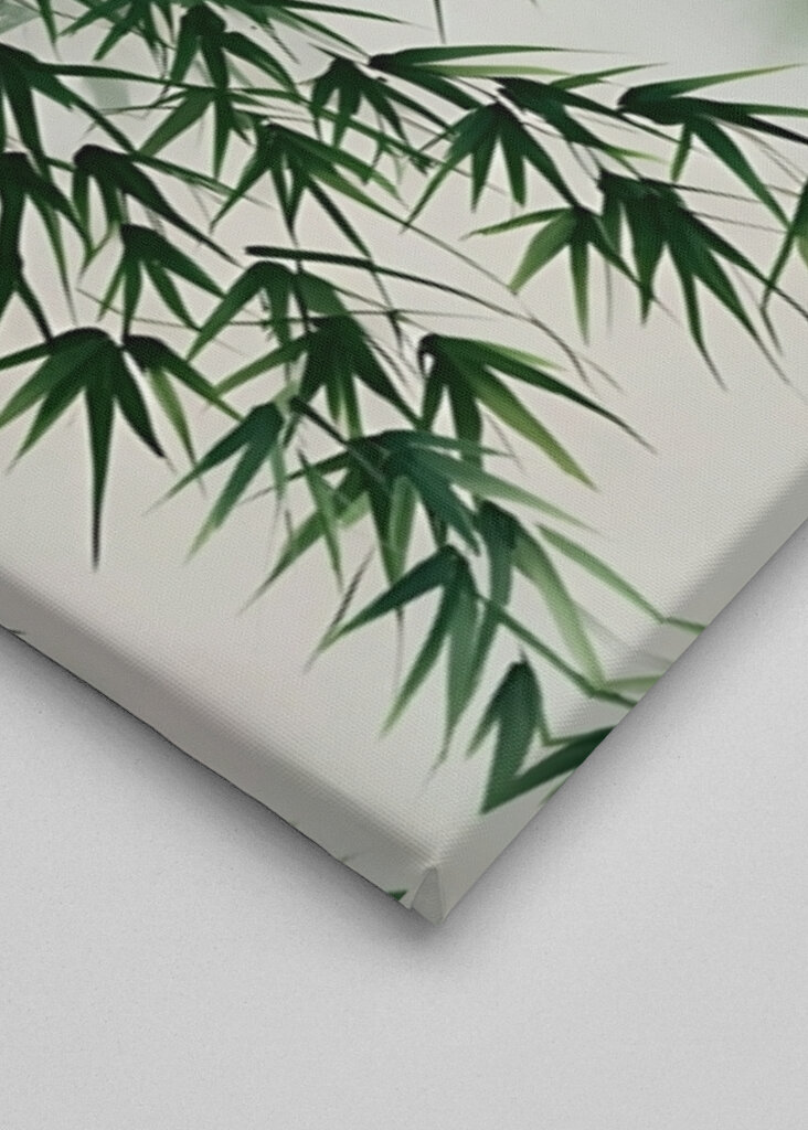 Bambusz erdő festmény