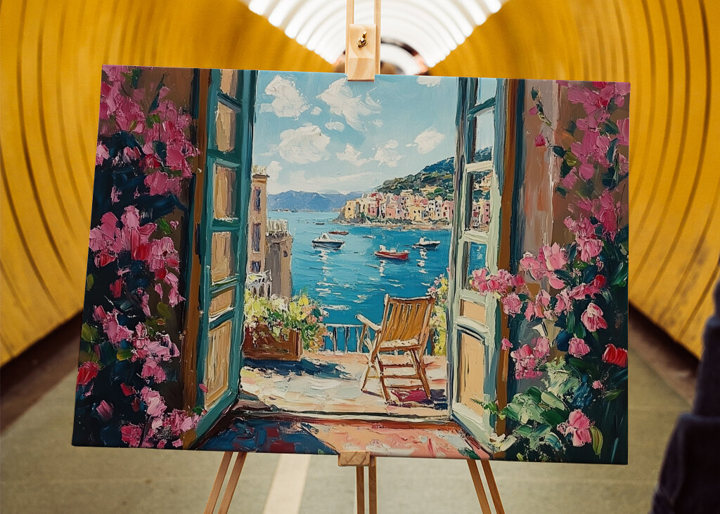 Matisse Style "Open Window"