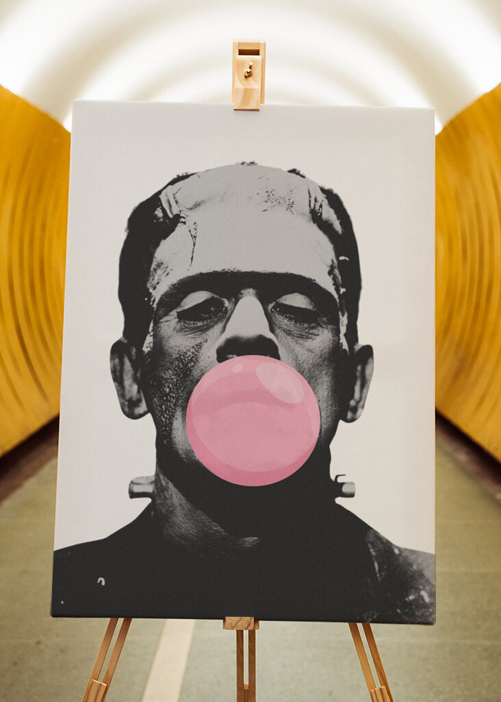 Klassischer Monster Pop